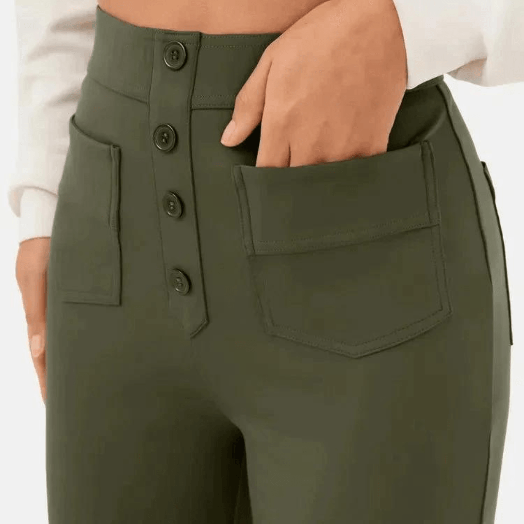 Elise | Casual high waist broek