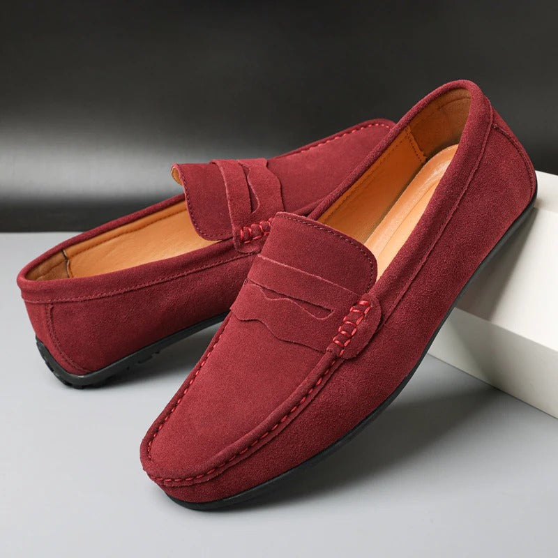 LE DREUX SUÈDE LOAFERS