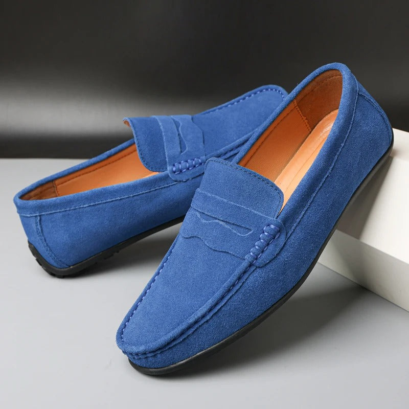 LE DREUX SUÈDE LOAFERS