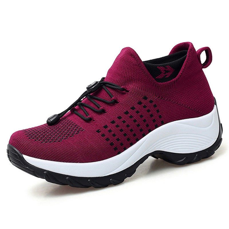 OrthoFit - Ademende sneakers Mesh casual schoenen voor dames